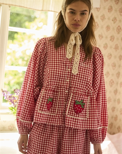 Sissel Edelbo - Bobbie Top - Red Checks